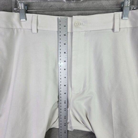 Mens Walter Hagan White Golf Chino Shorts Polyester Stretch 9" Inseam Size 40 - Picture 5 of 10